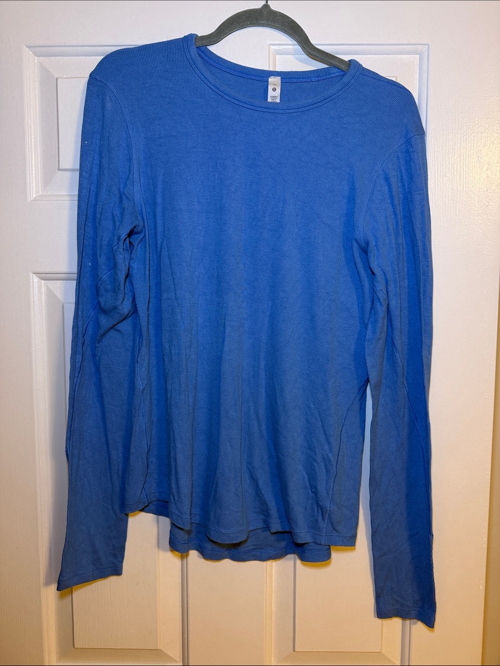 lululemon athletica Long-Sleeve Crew in Royal Blue